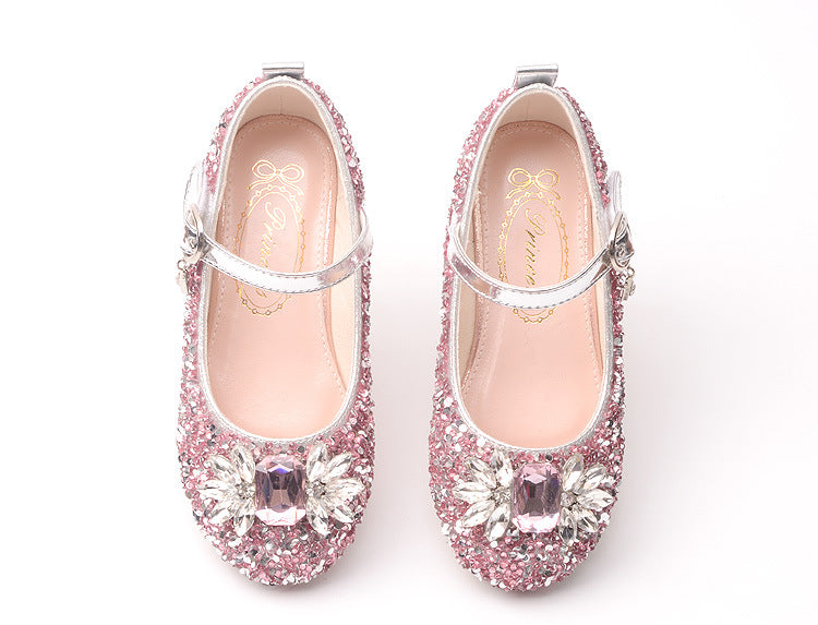 Girls Crystal Princess Shoes