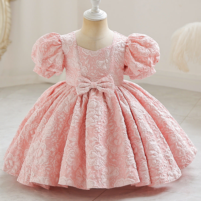 Royal Flower Girl Dress