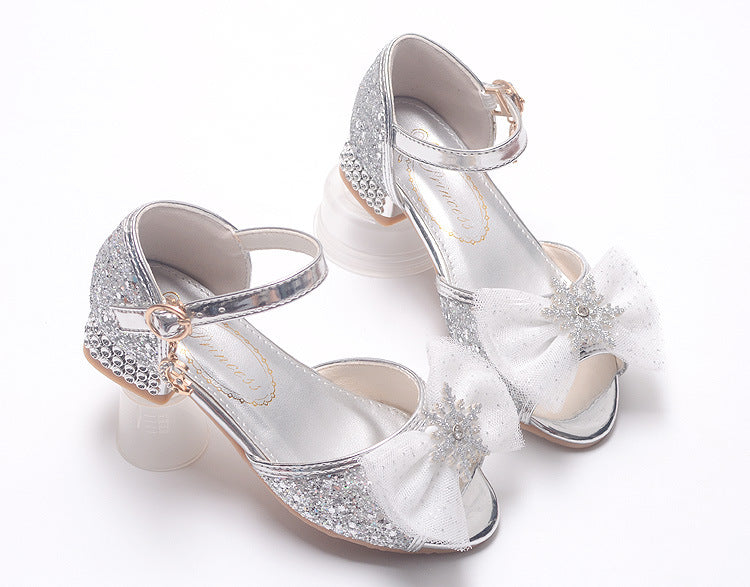 Girls Snowflake Sandals