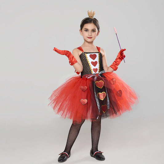 Kids Queen of Hearts Costume