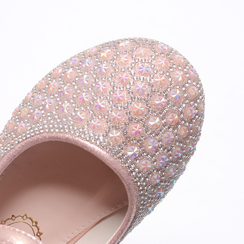 Girls Cristal Flat Shoes