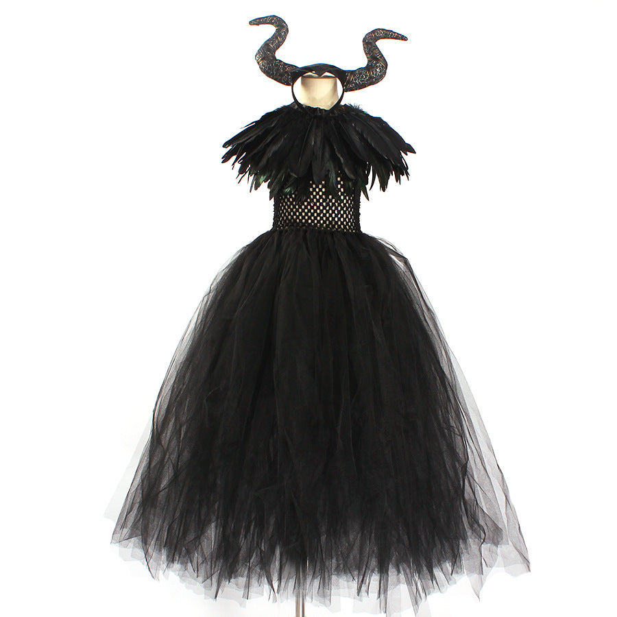 Maleficent Costume with Headband