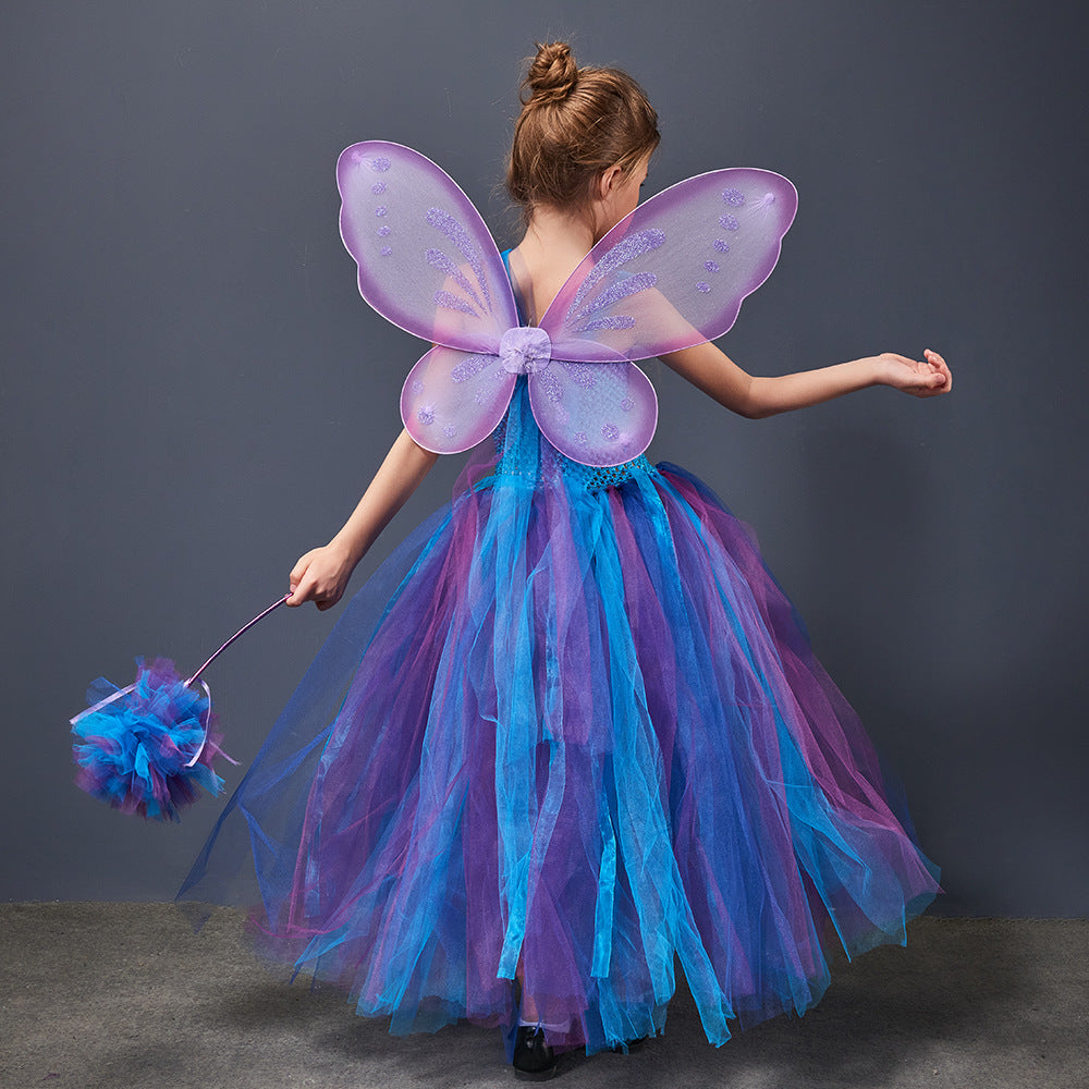 Blue Long Fairy Costume