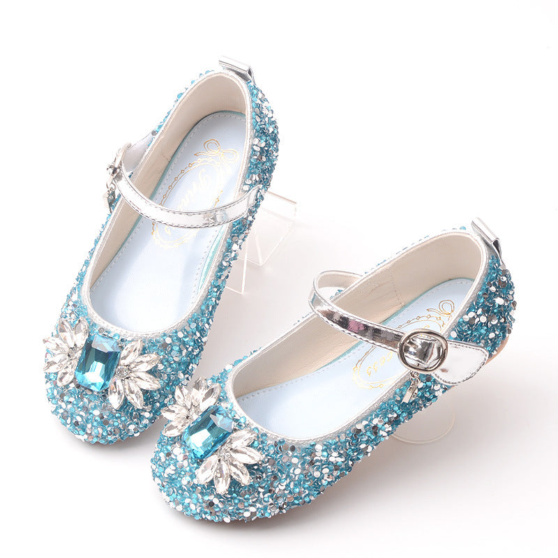 Girls Crystal Princess Shoes