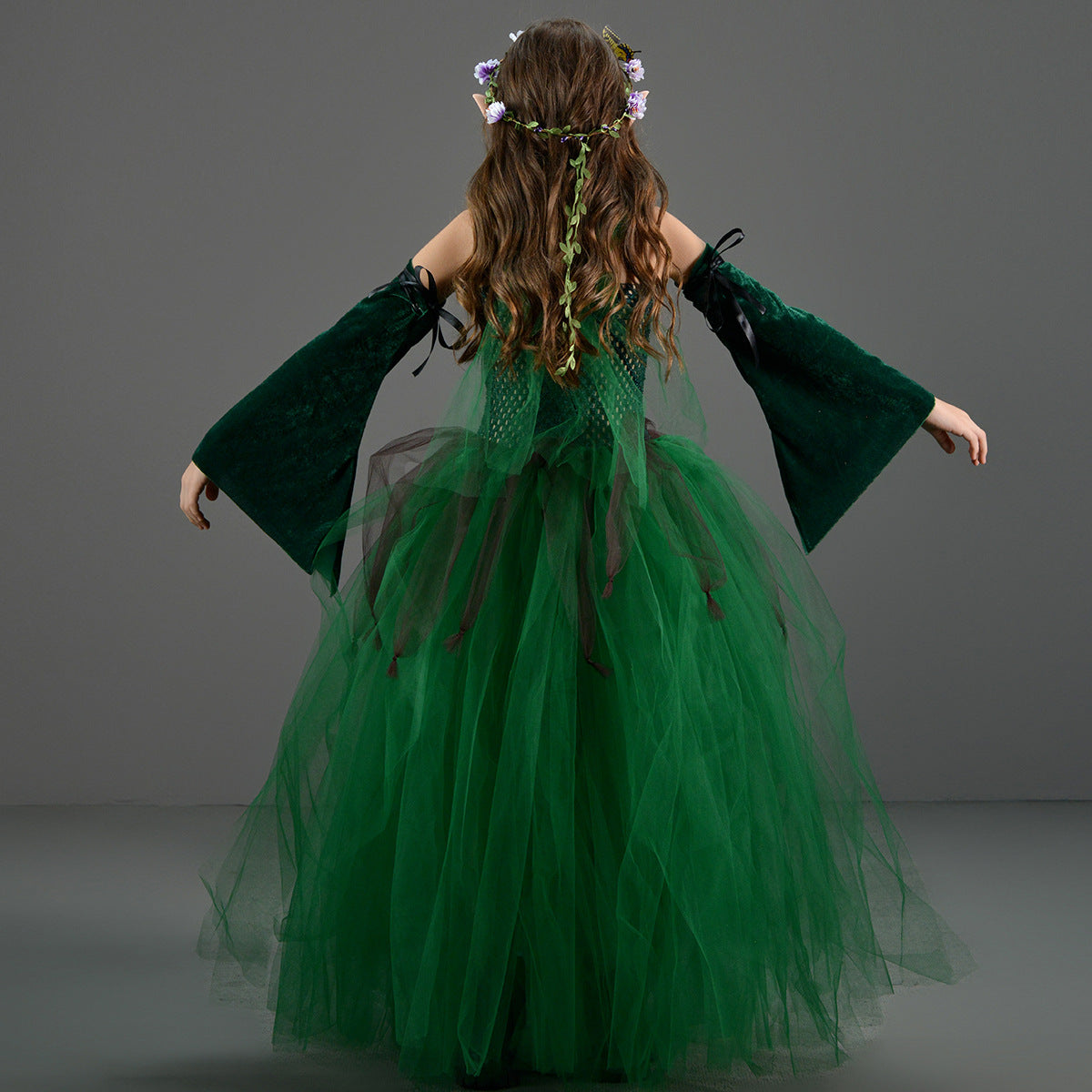 Green Long Fairy Costume