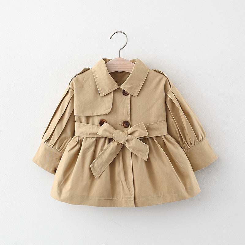 Pink/Khaki Baby Jacket