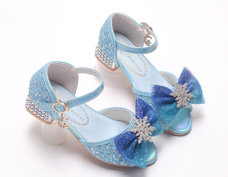 Girls Snowflake Sandals