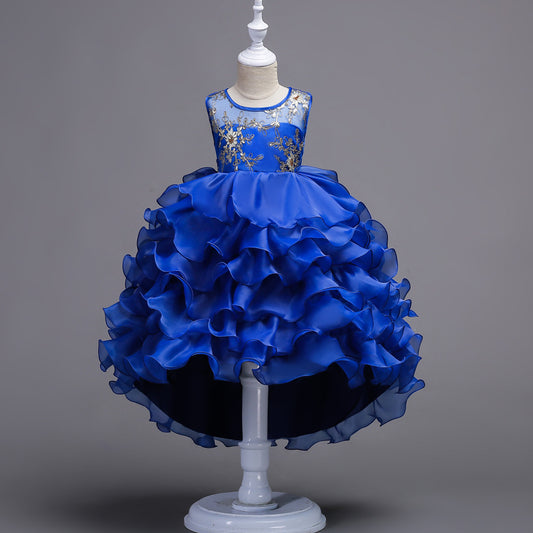 Ruffle Flower Girl Dress