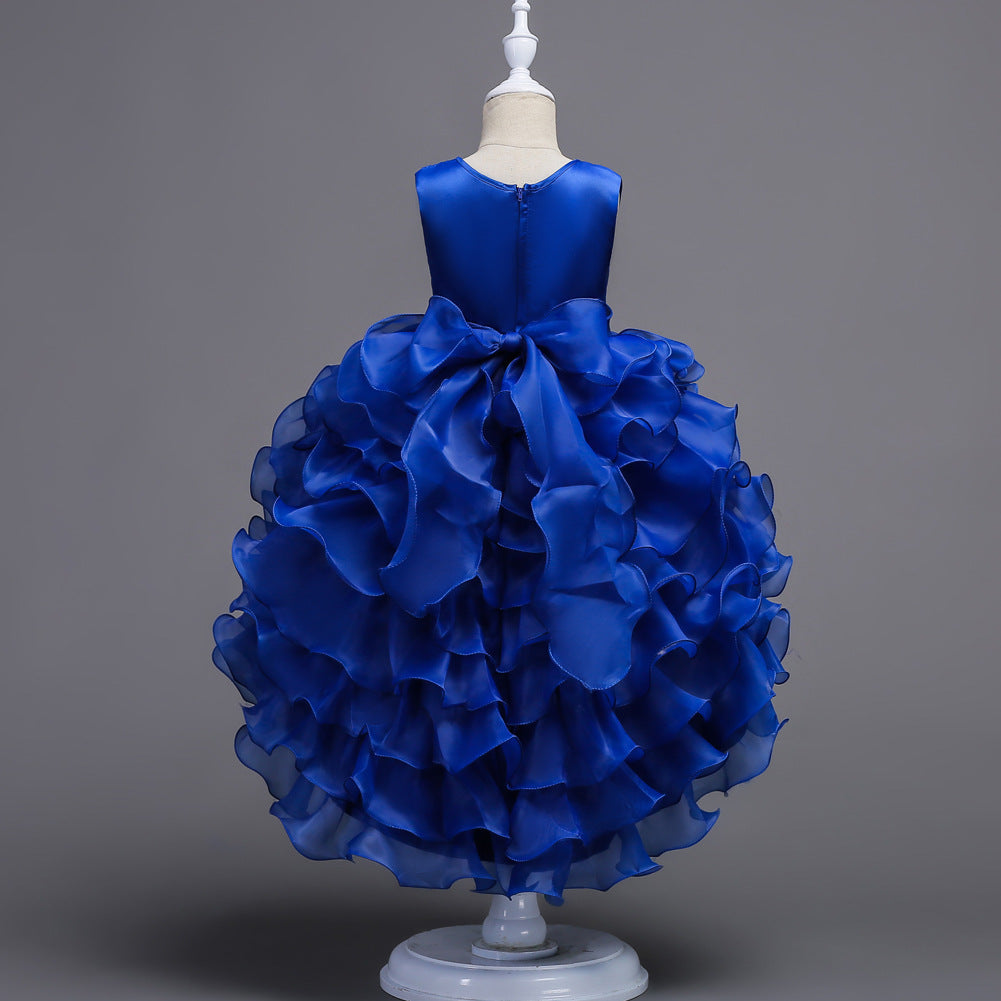 Ruffle Flower Girl Dress