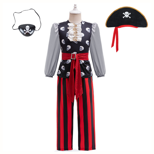 5PC Kids Pirate Set Costume